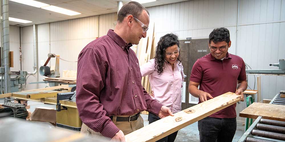 MSU researchers use AI to better evaluate lumber